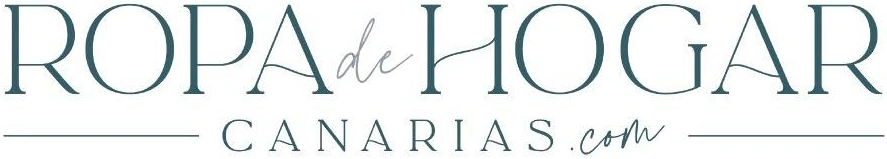 Logotipo anterior de Ropa de Hogar Canarias, con mayúsculas finas y detalles manuscritos